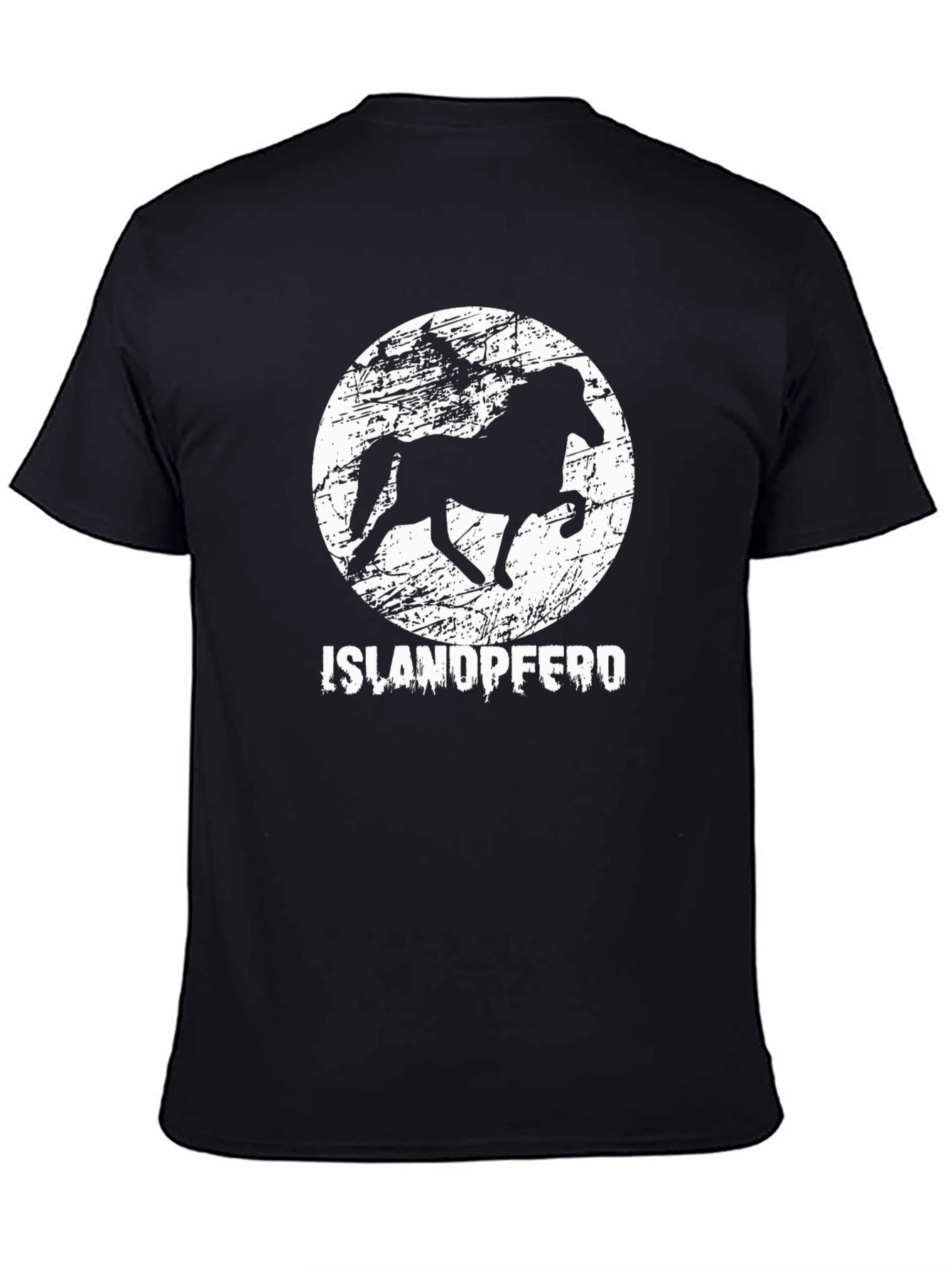 Icelandic Horse T-Shirt - Equestrian Design