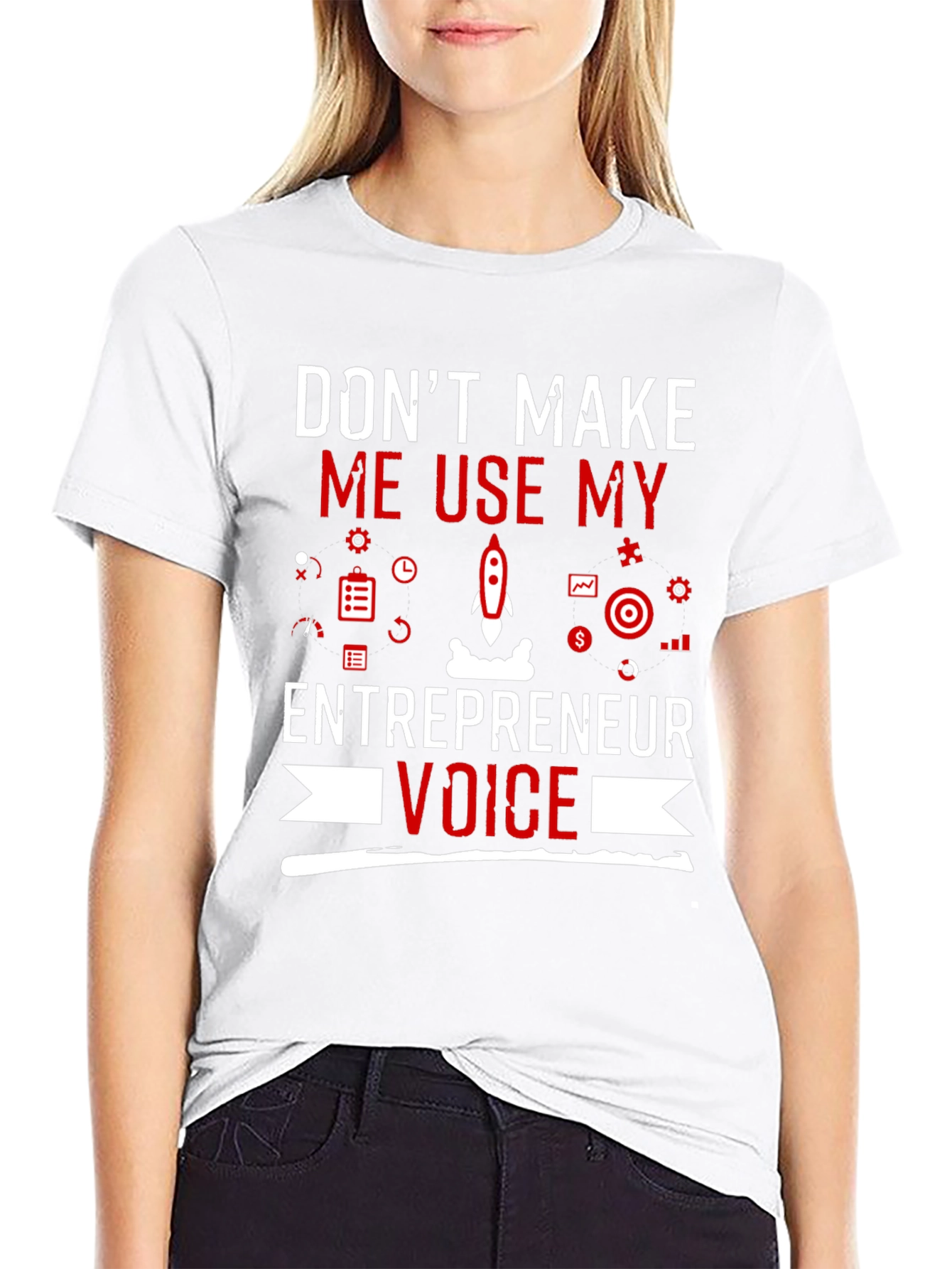 Entrepreneur Voice T-Shirt - Funny Business Startup Tee