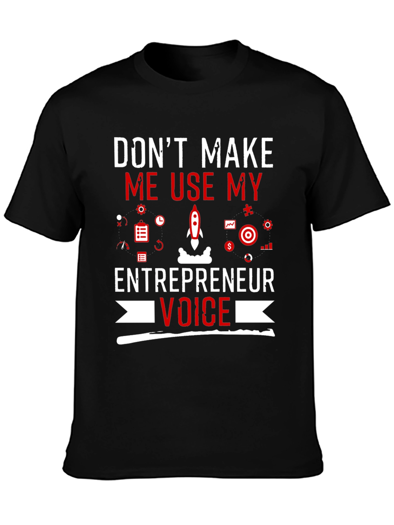 Entrepreneur Voice T-Shirt - Funny Business Startup Tee