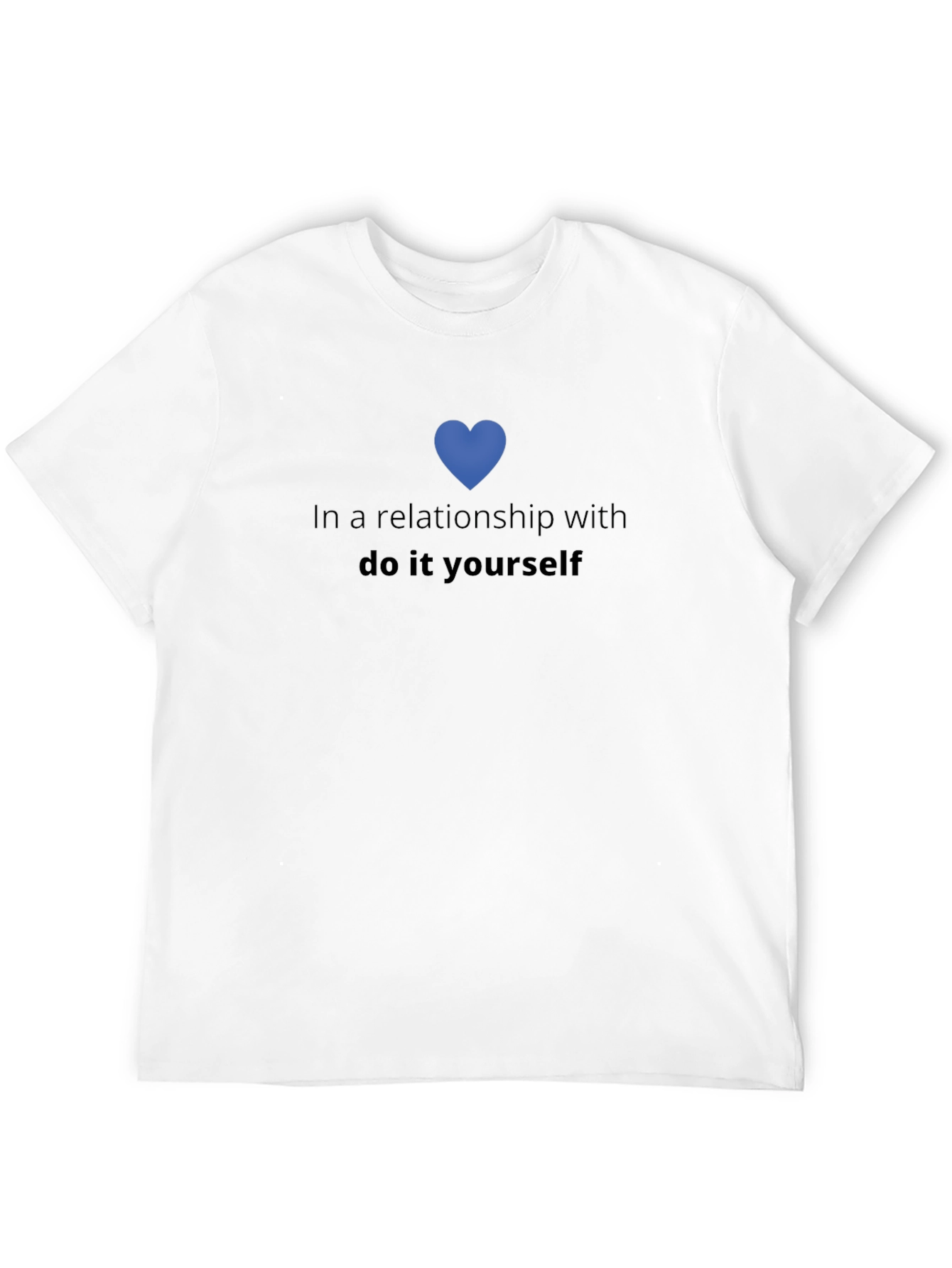 DIY Relationship Black Graphic Tee