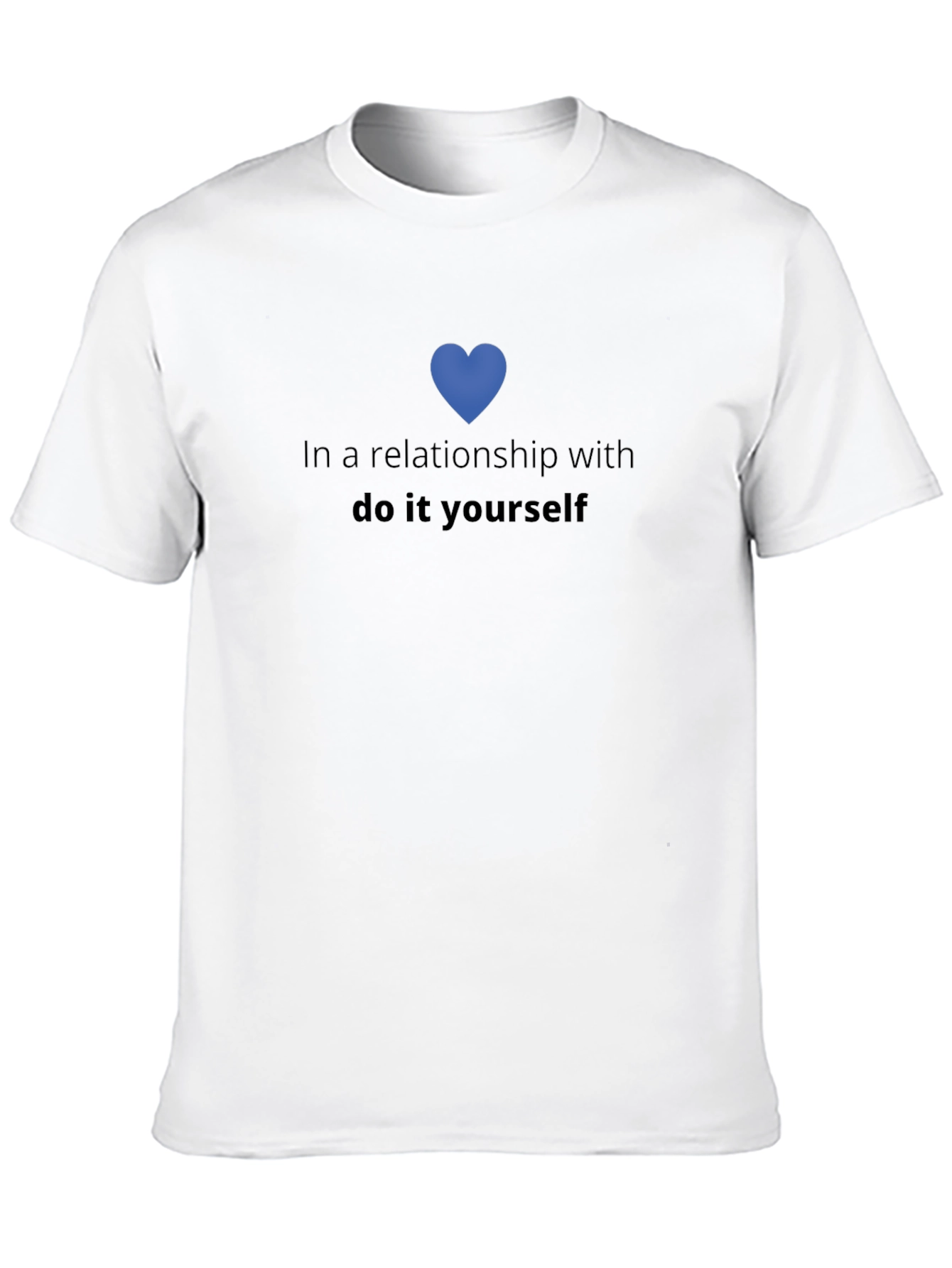 DIY Relationship Black Graphic Tee