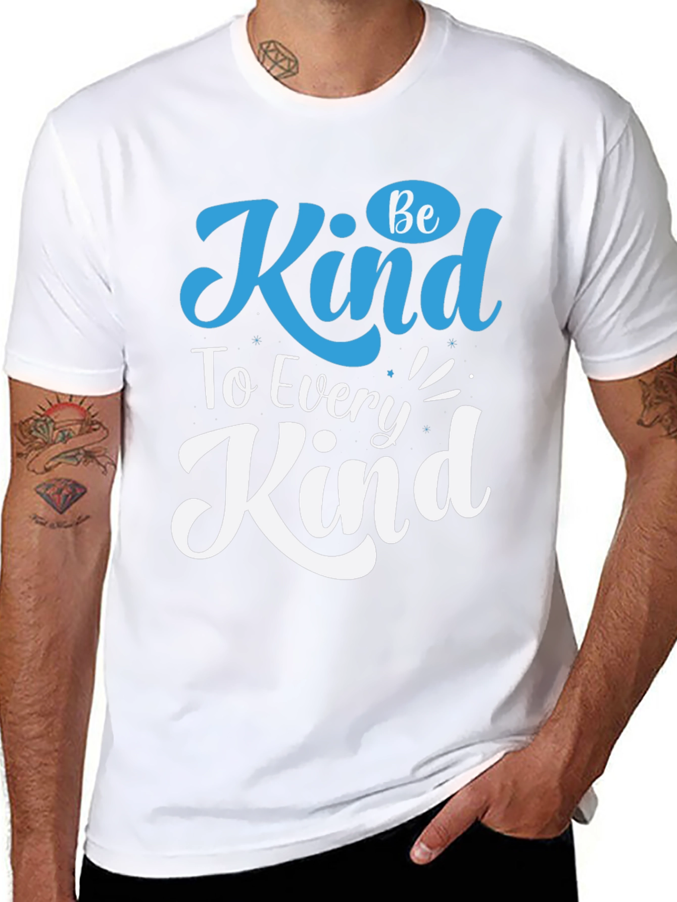 Be Kind Graphic Tee - Soft Cotton Comfort