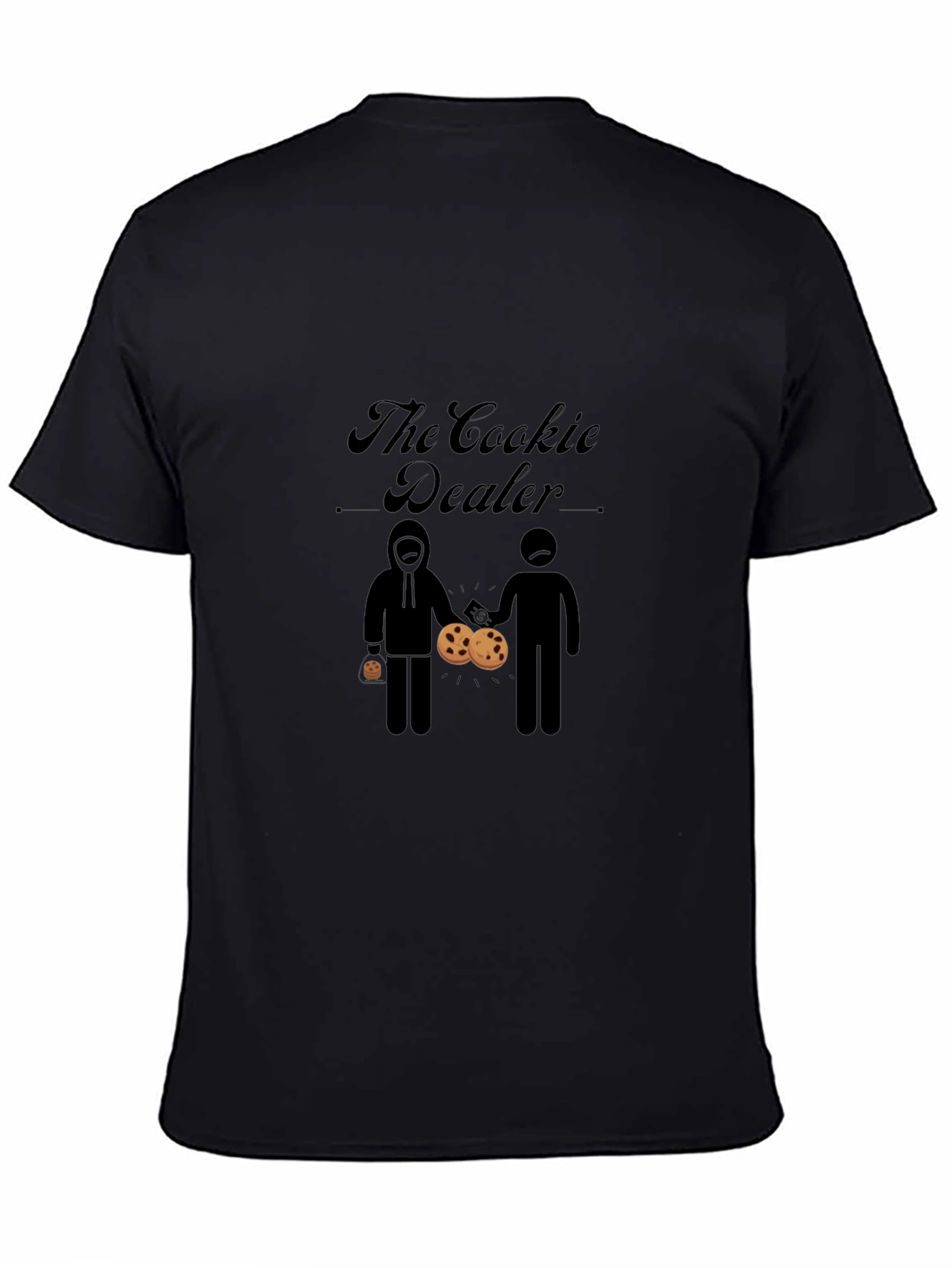 The Cookie Dealer Black Graphic T-Shirt