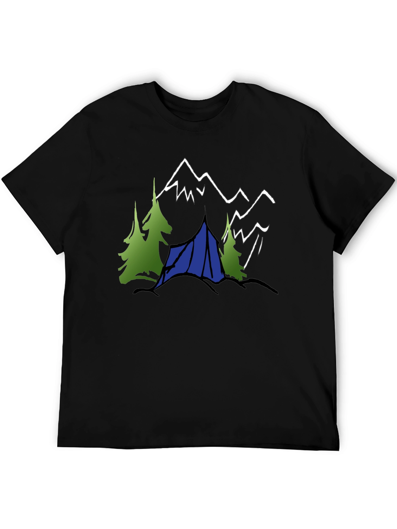 Nature Adventure Tee: Camping in the Mountains
