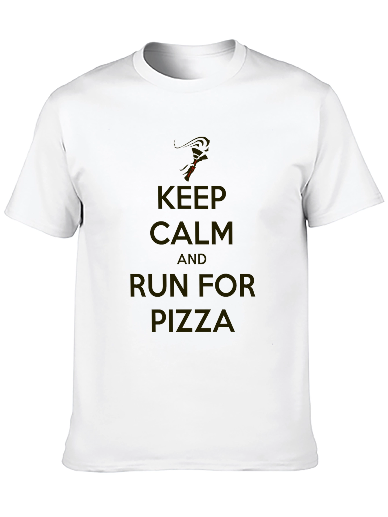 Keep Calm and Run for Pizza T-Shirt