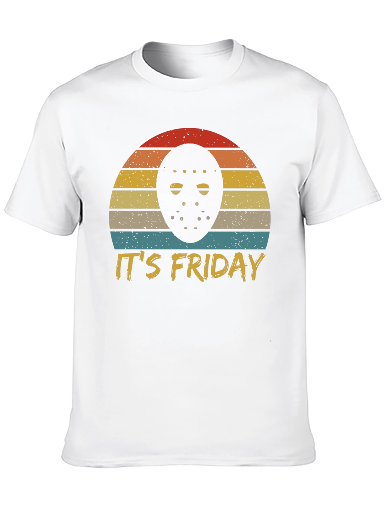 Its Friday Horror Mask T-Shirt