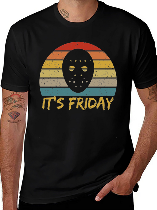 Its Friday Horror Mask T-Shirt