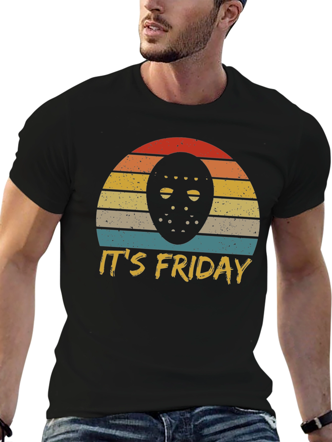 Its Friday Horror Mask T-Shirt