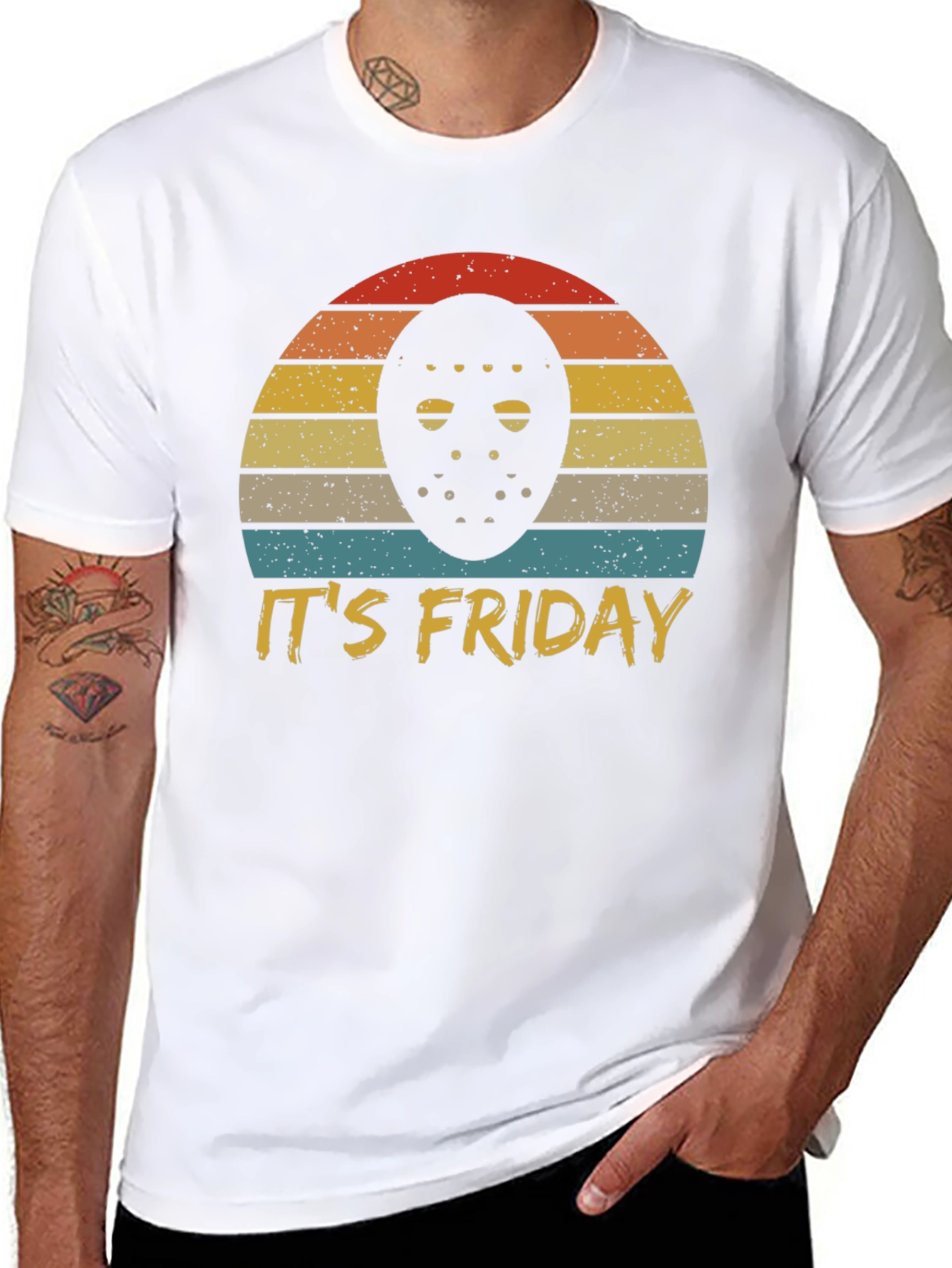 Its Friday Horror Mask T-Shirt