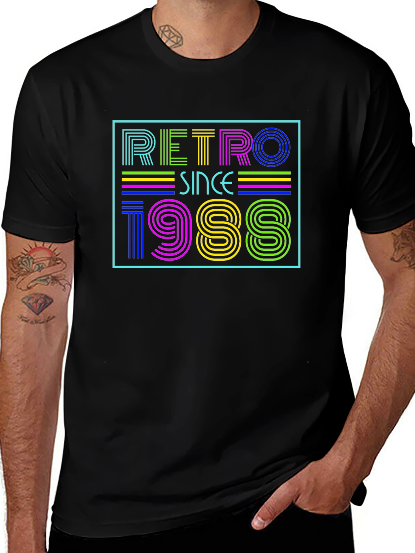Retro Since 1988 Graphic T-Shirt