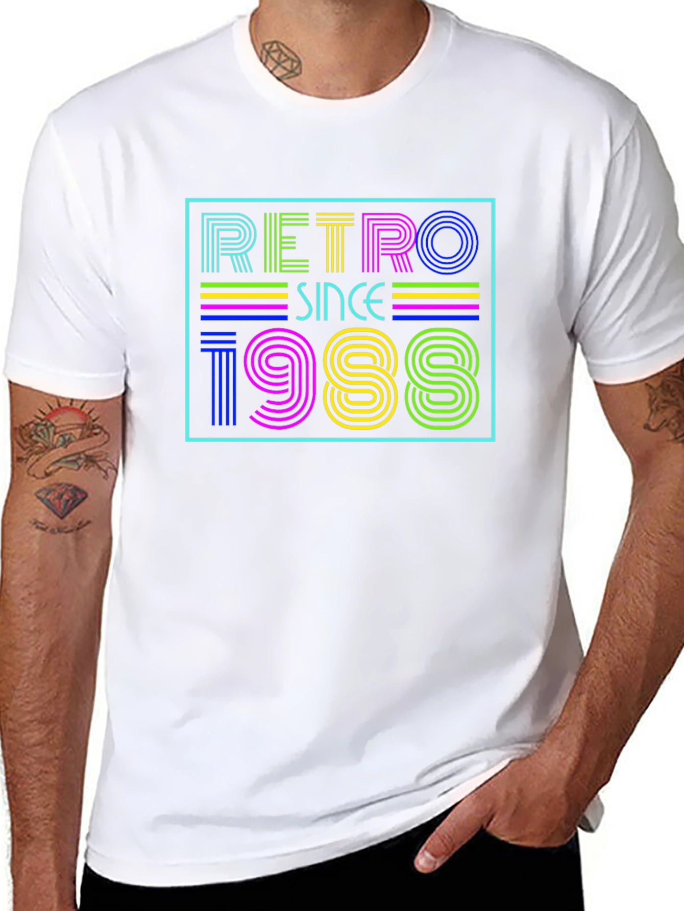 Retro Since 1988 Graphic T-Shirt