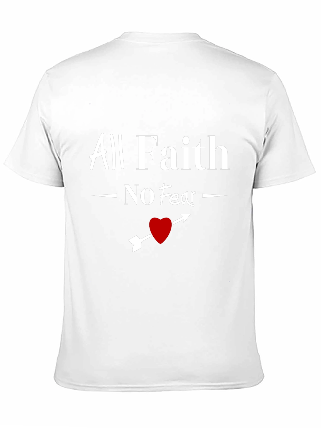 Faith Over Fear Graphic Tee - Stylish Christian Apparel
