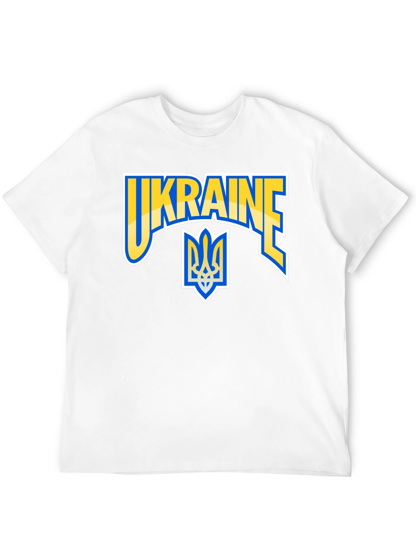 Ukraine T-Shirt with National Symbol