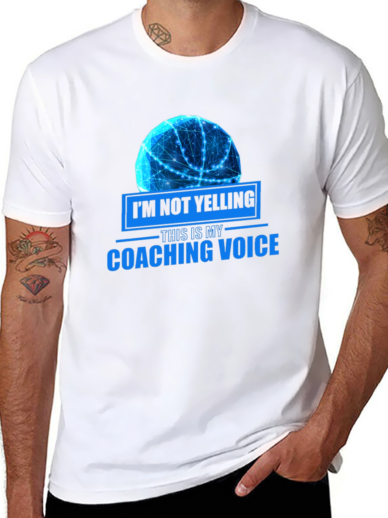Coaching Voice T-Shirt - Basketball Coach Tee