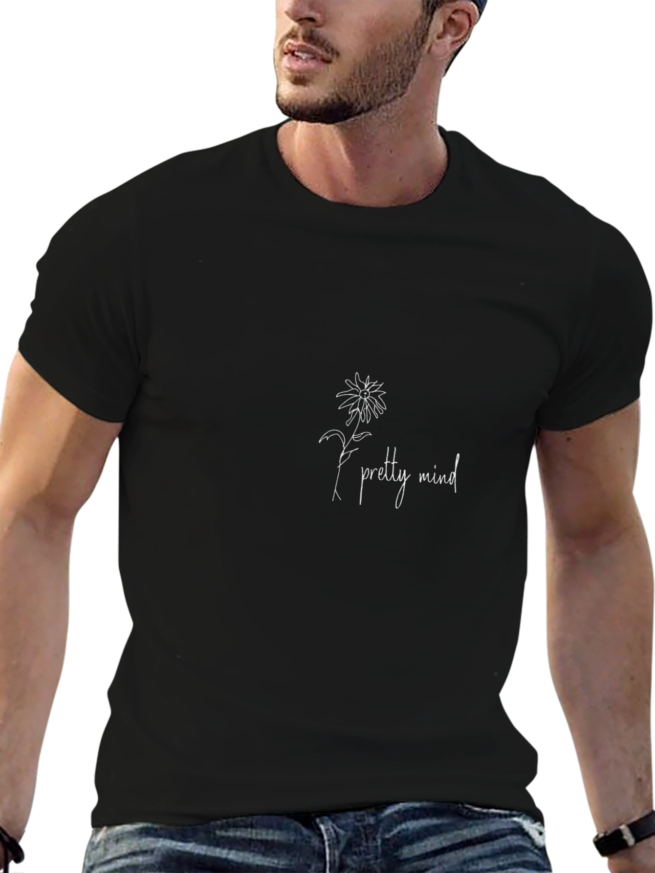Pretty Mind Graphic Tee - Stylish & Comfortable