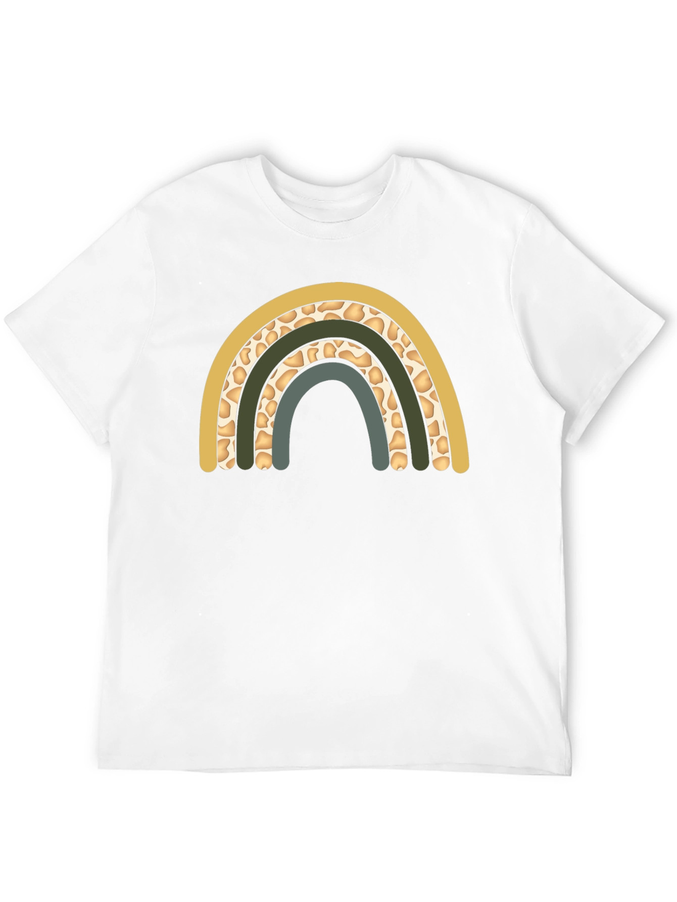 Boho Rainbow Graphic Tee - Stylish & Comfortable