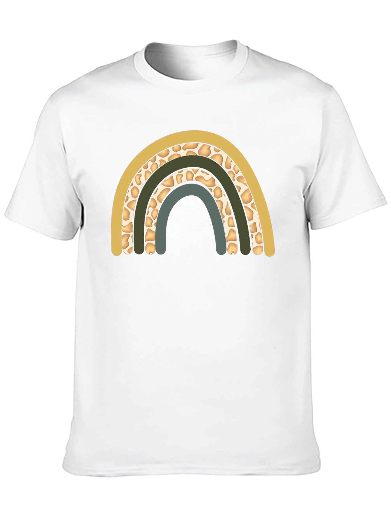 Boho Rainbow Graphic Tee - Stylish & Comfortable