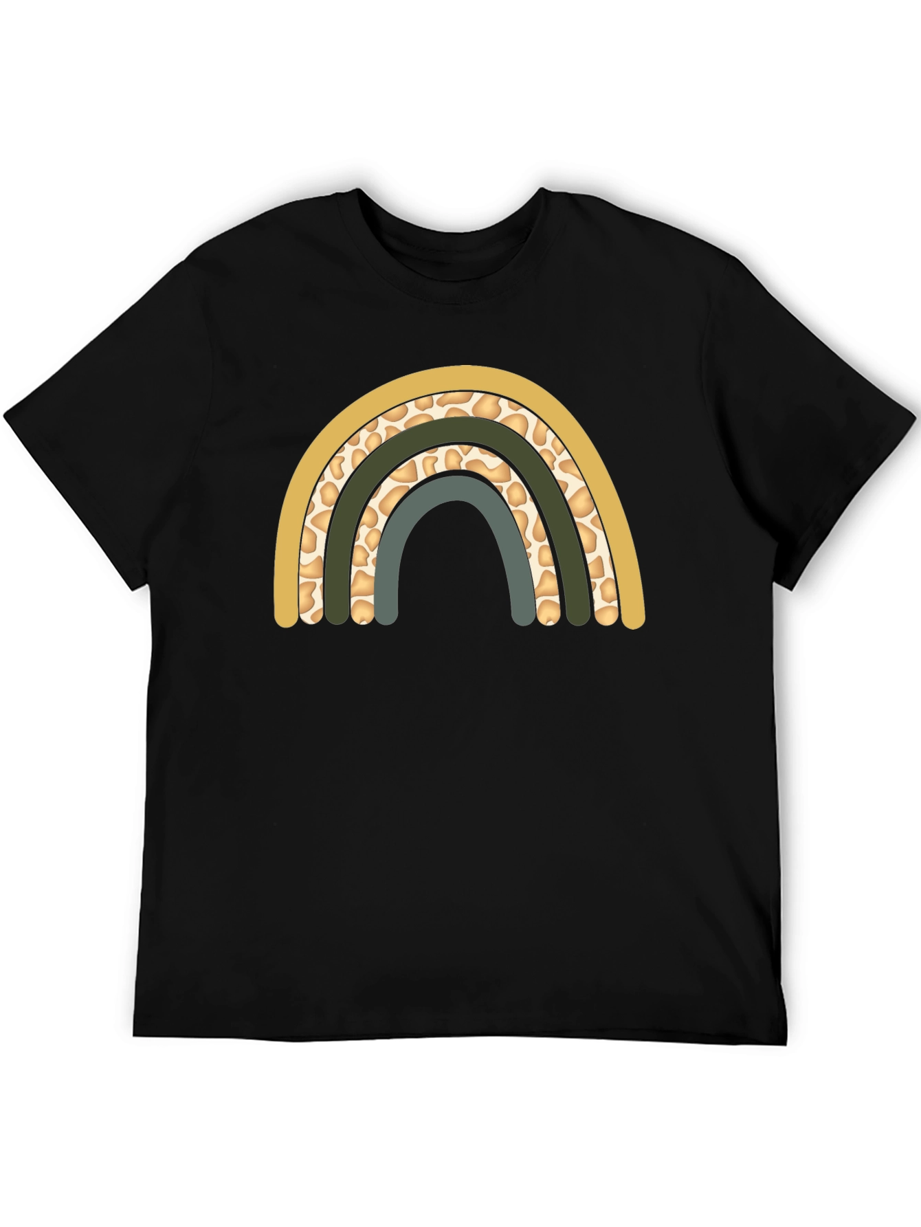 Boho Rainbow Graphic Tee - Stylish & Comfortable