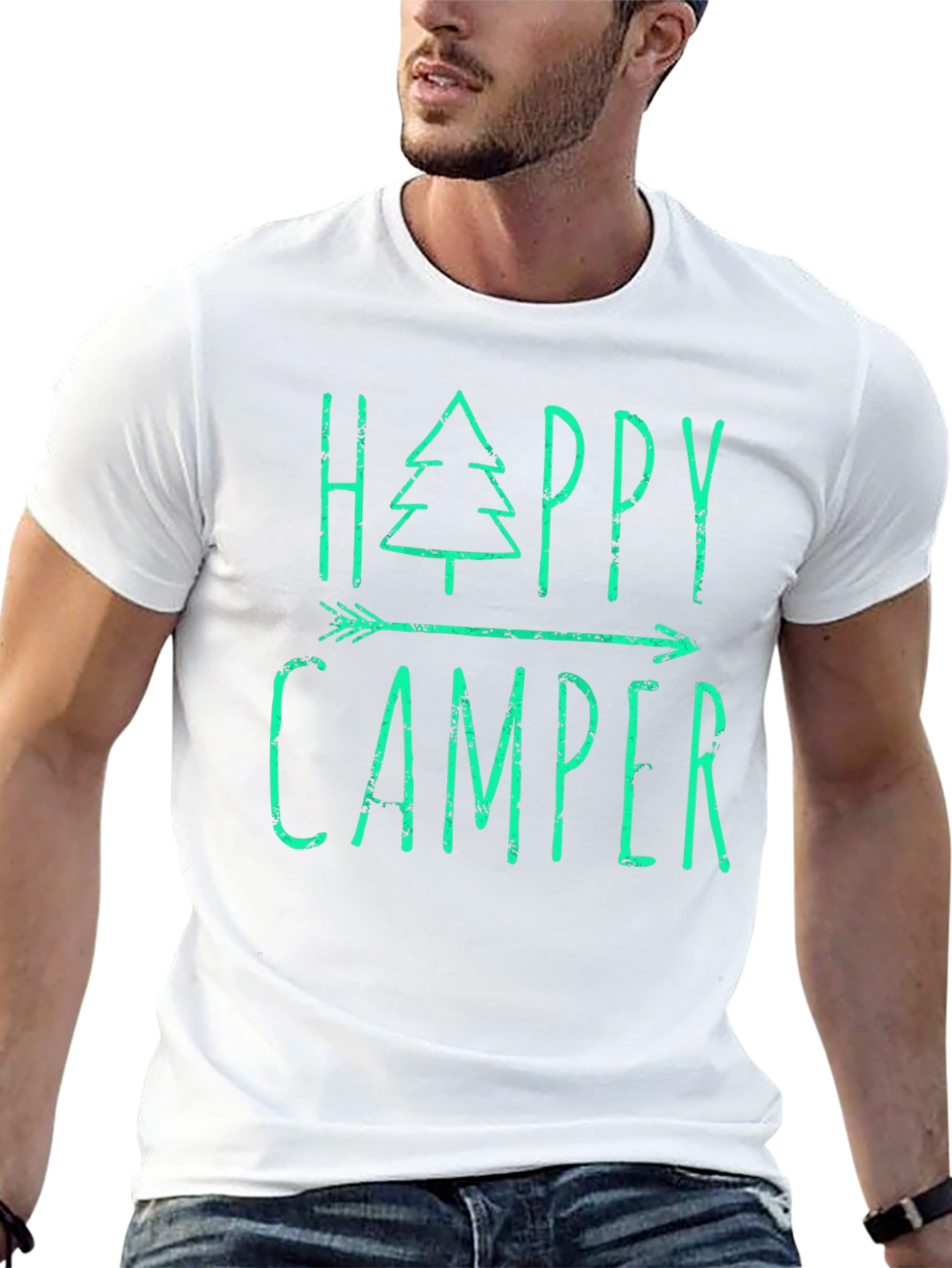 Happy Camper Tee - Camping Adventure T-Shirt