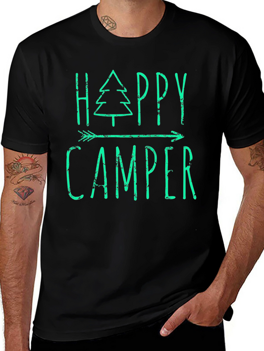 Happy Camper Tee - Camping Adventure T-Shirt