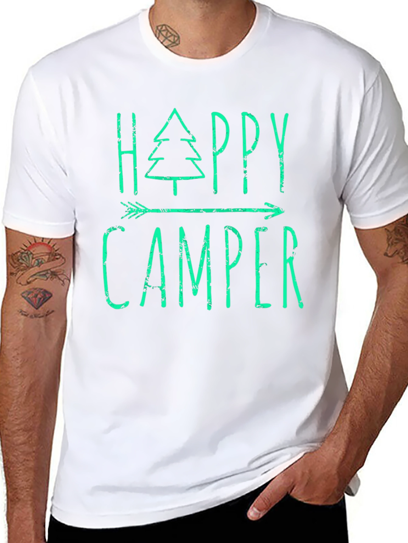 Happy Camper Tee - Camping Adventure T-Shirt