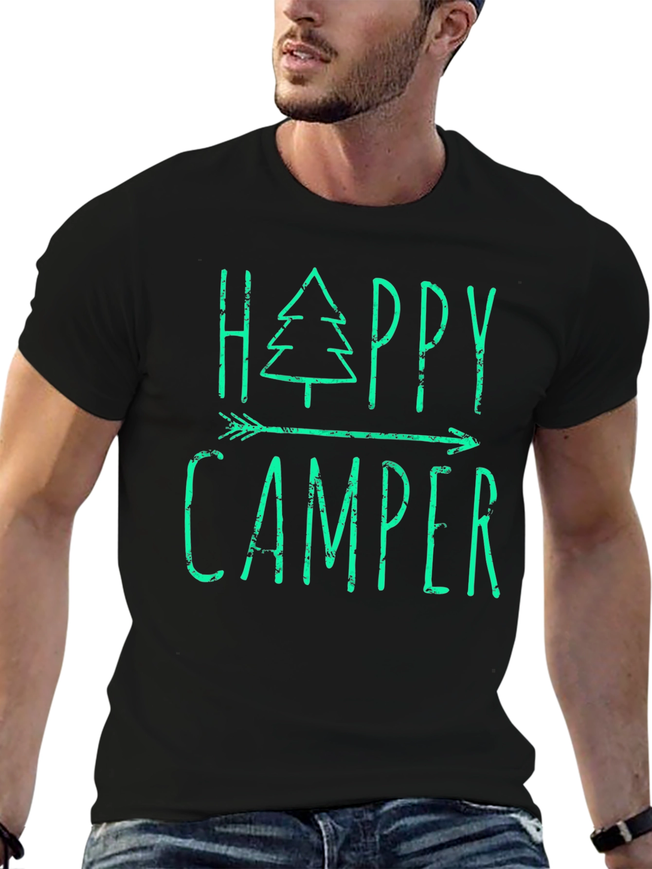 Happy Camper Tee - Camping Adventure T-Shirt