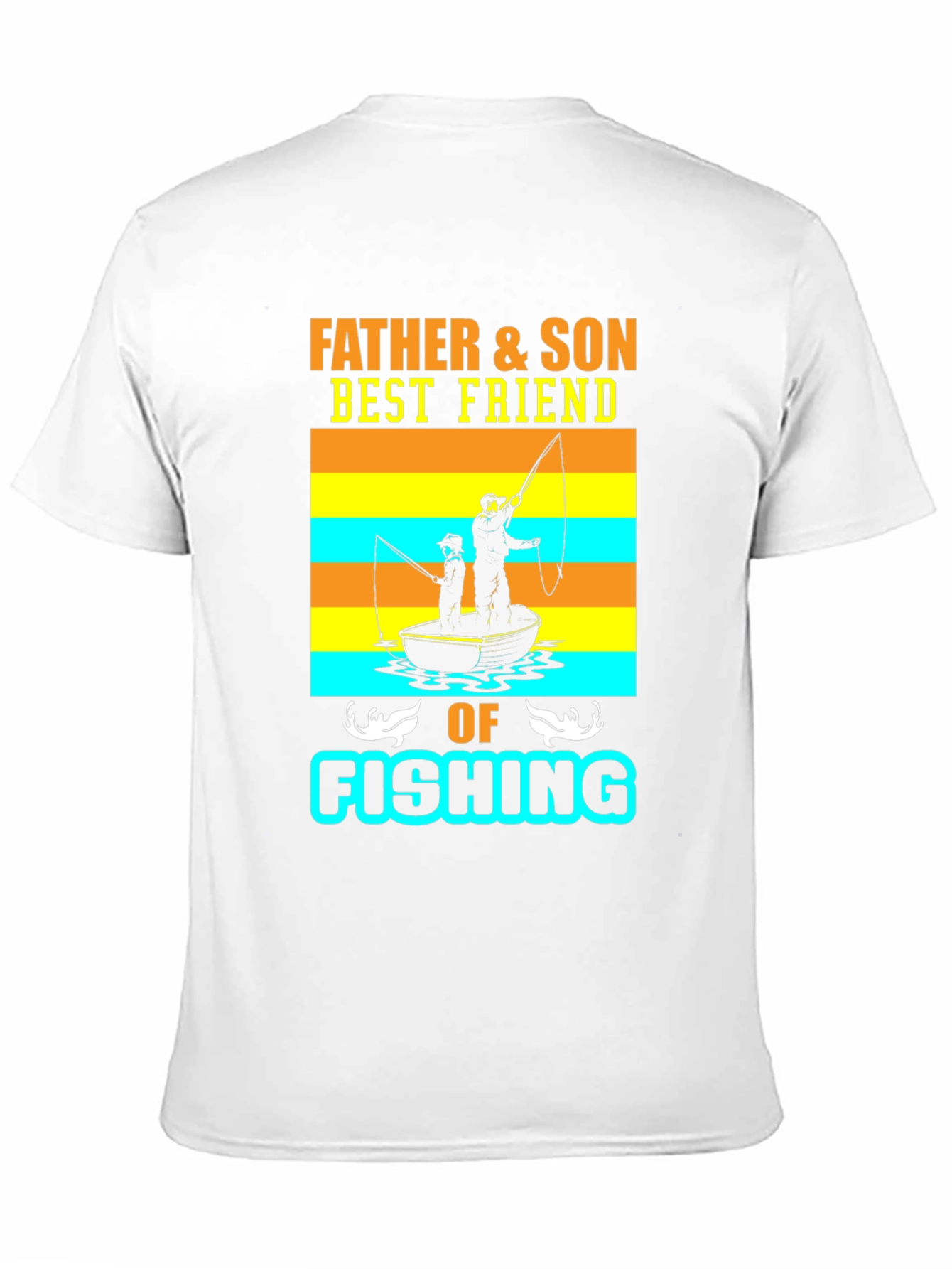 Father & Son Fishing T-Shirt - Best Friends Design