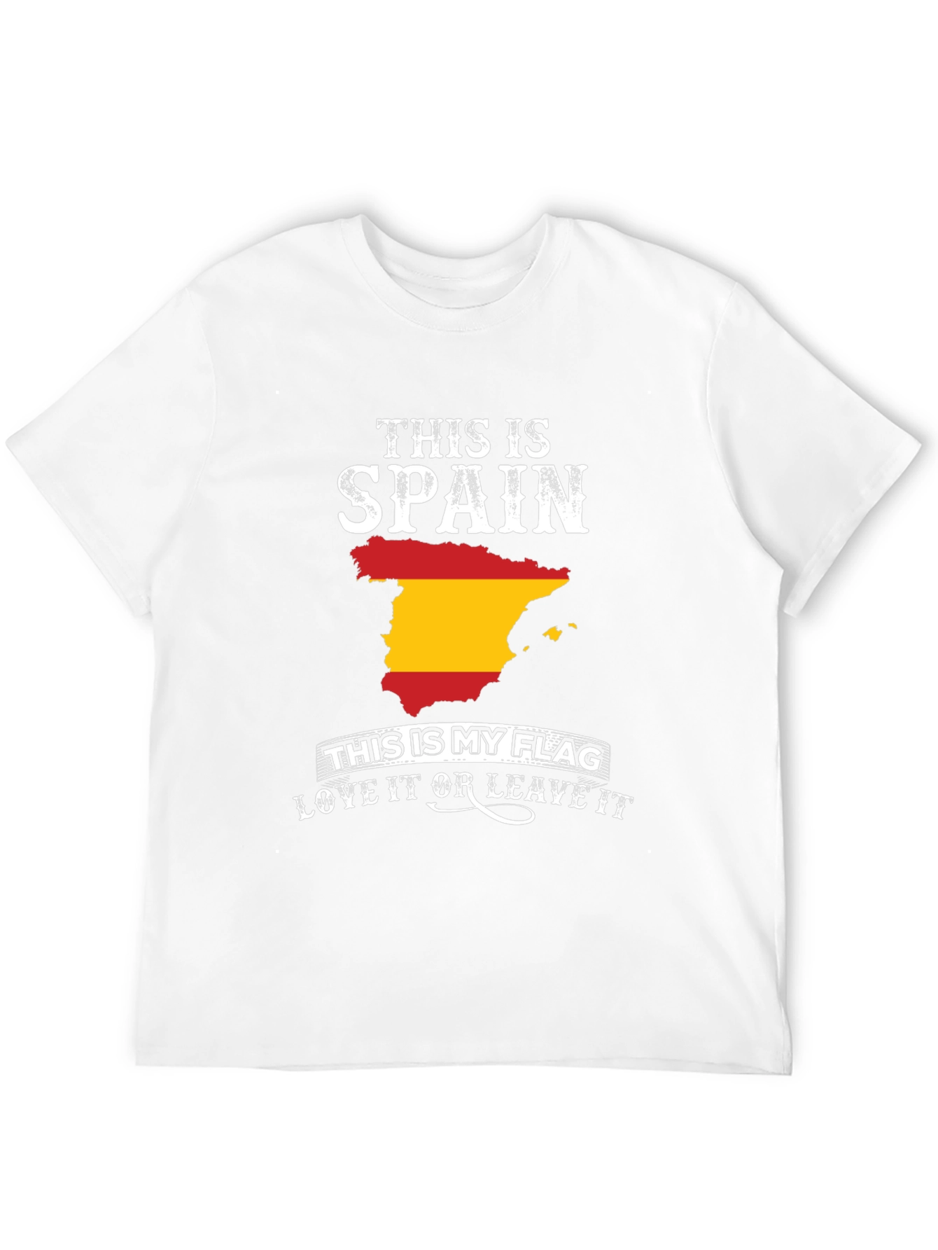 This is Spain Flag Graphic T-Shirt