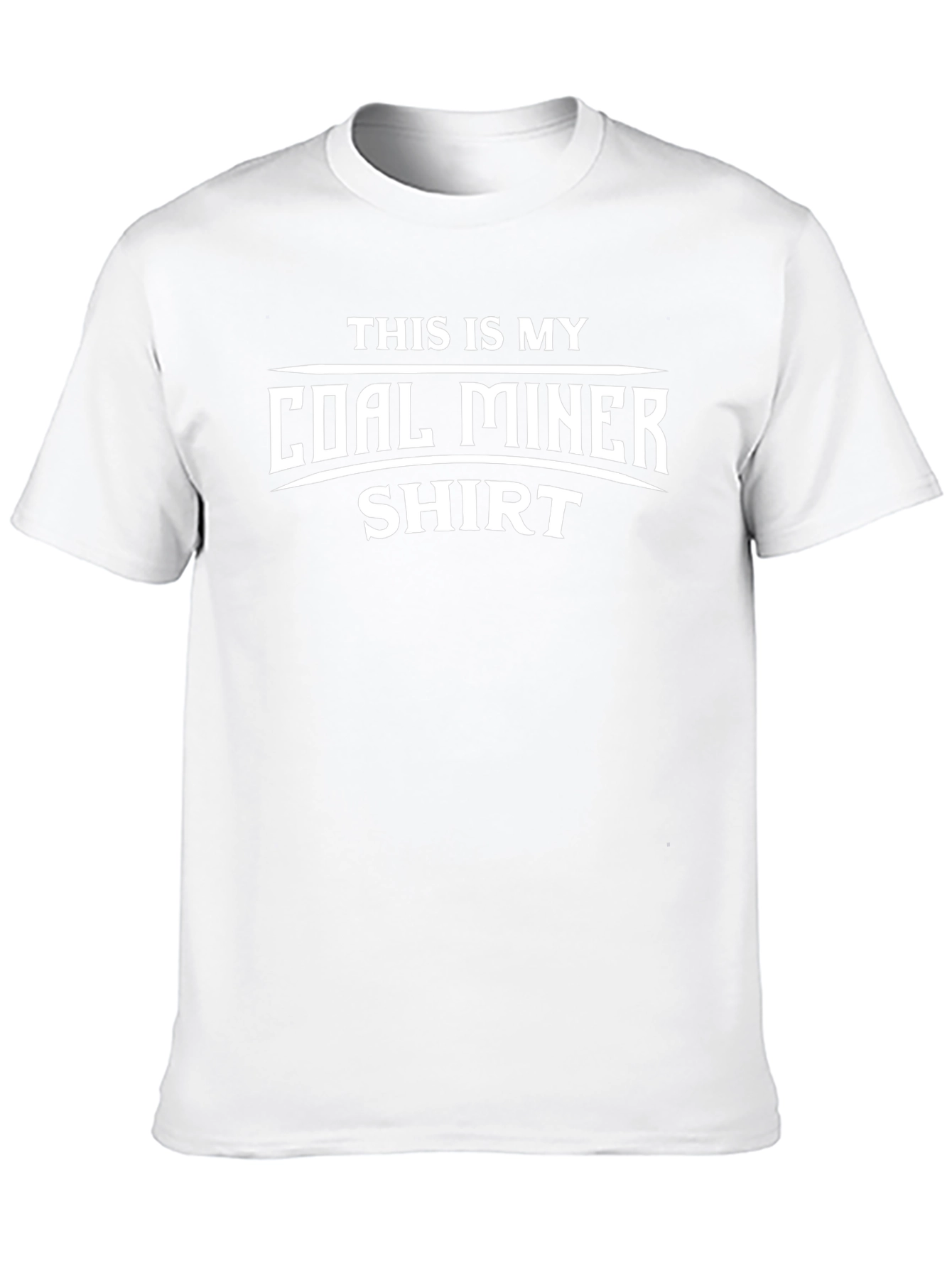 Coal Miner T-Shirt - Funny Occupation Tee