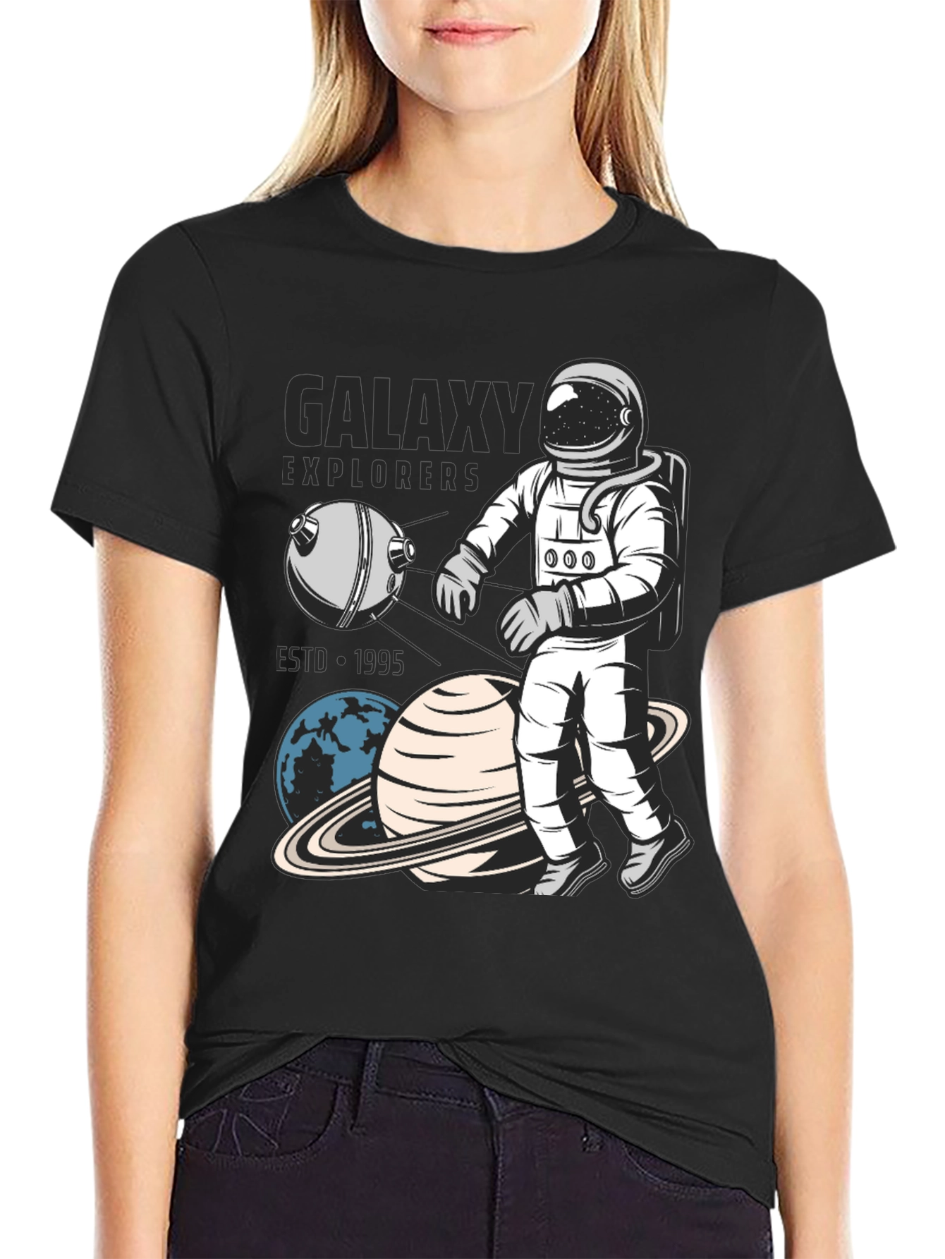 Galaxy Explorers T-Shirt - Astronaut Design