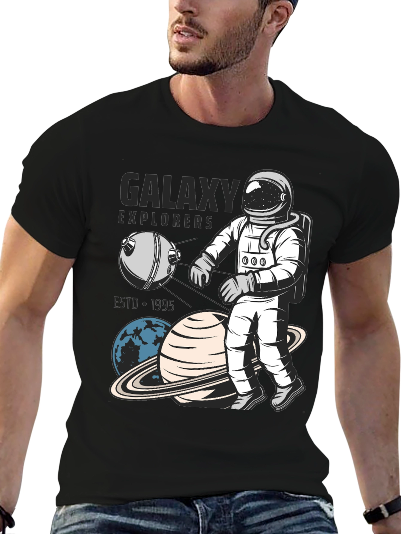 Galaxy Explorers T-Shirt - Astronaut Design