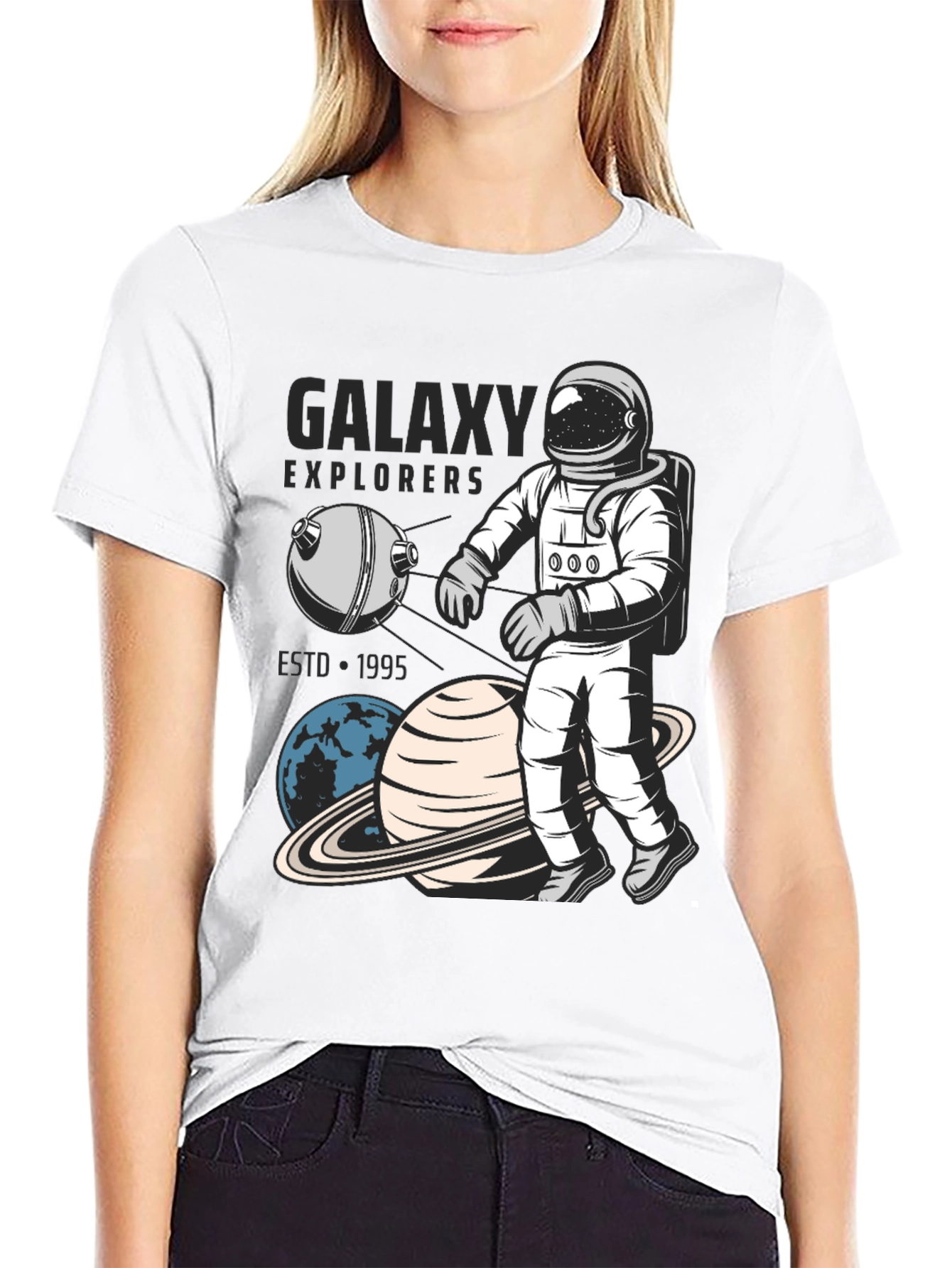 Galaxy Explorers T-Shirt - Astronaut Design