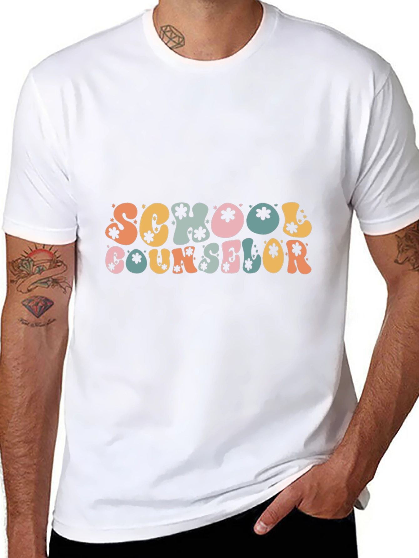 Retro School Counselor T-Shirt