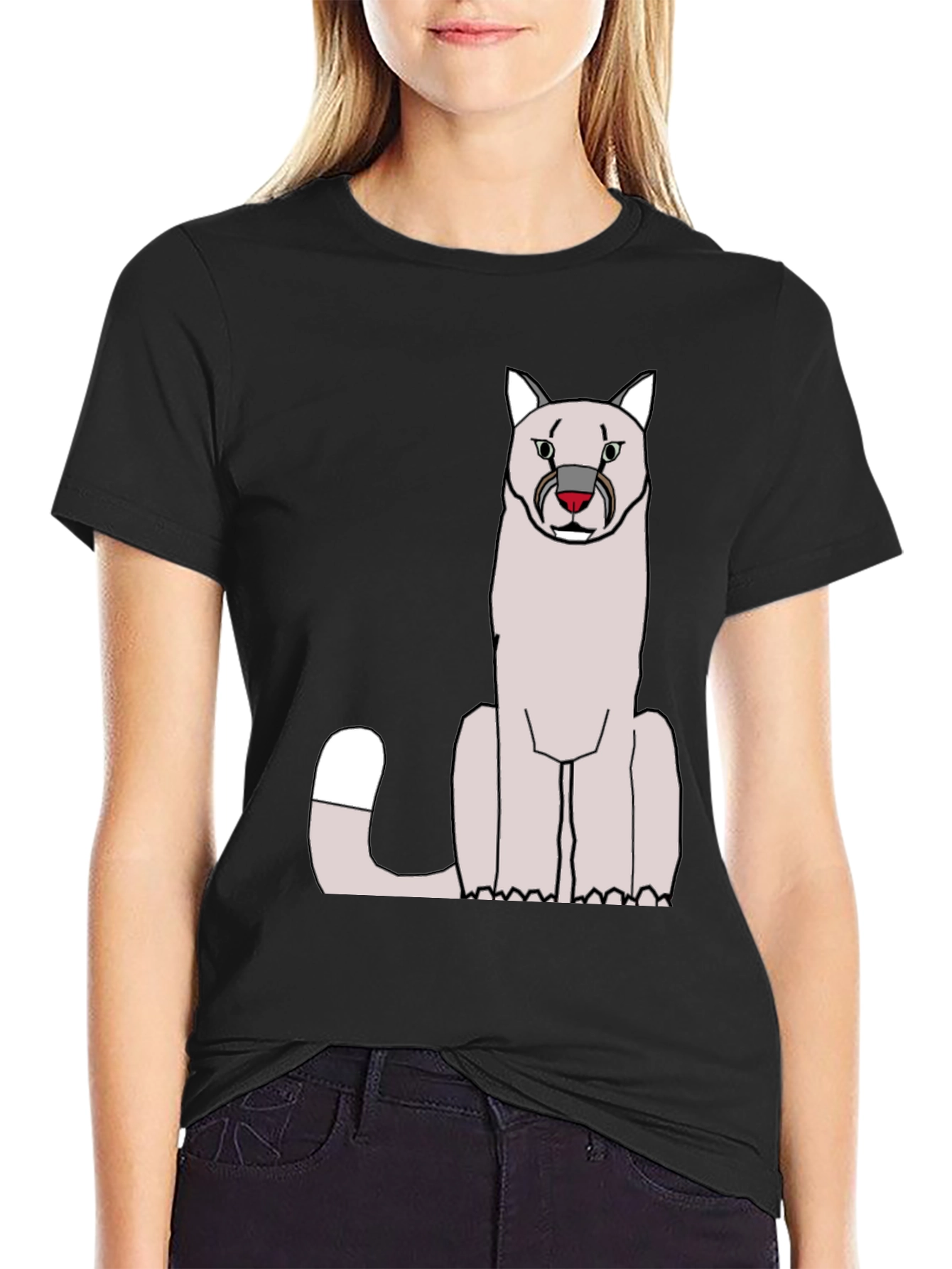 Cool Cat Graphic T-Shirt