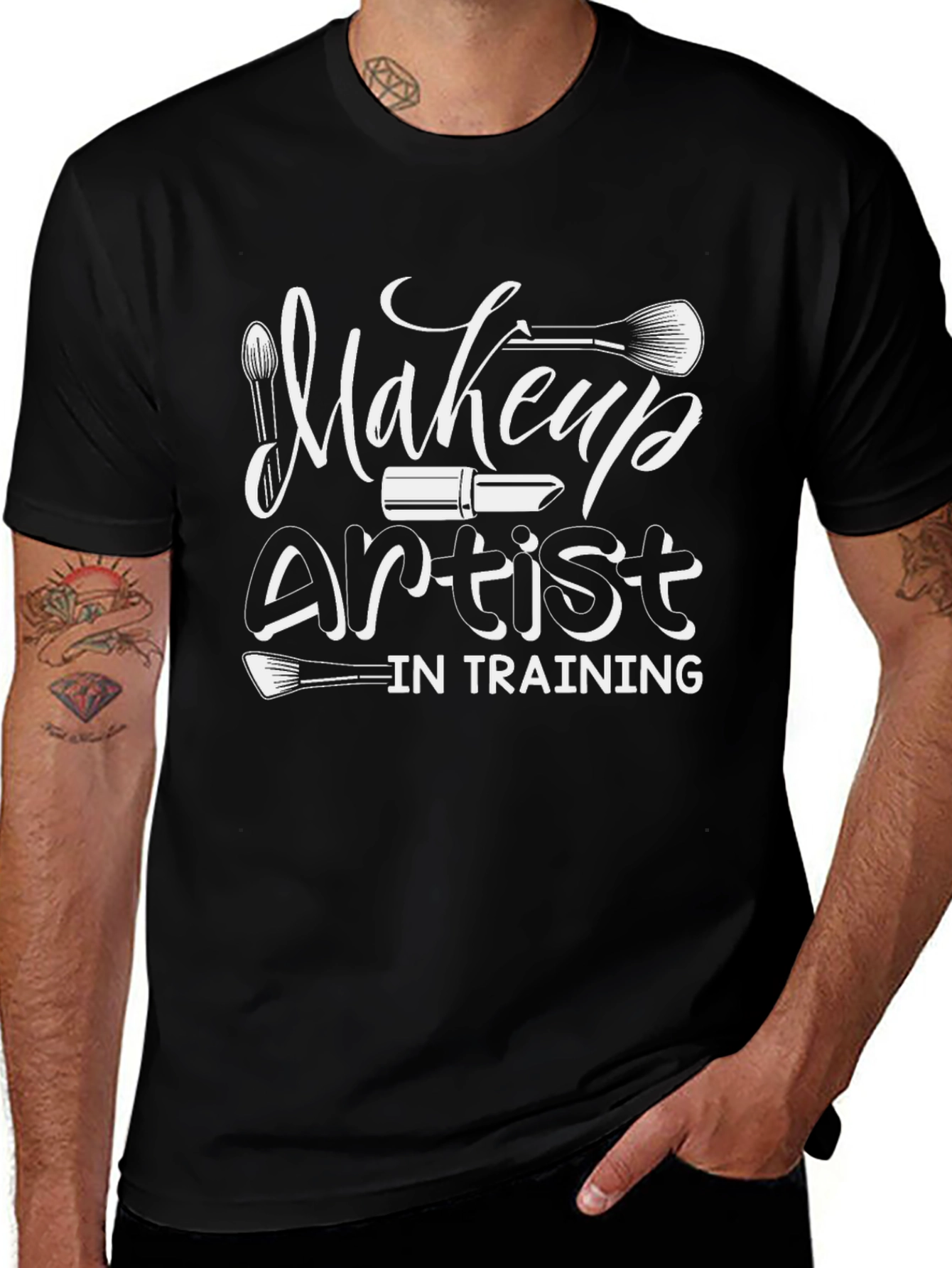 Makeup Artist In Training Graphic T-Shirt