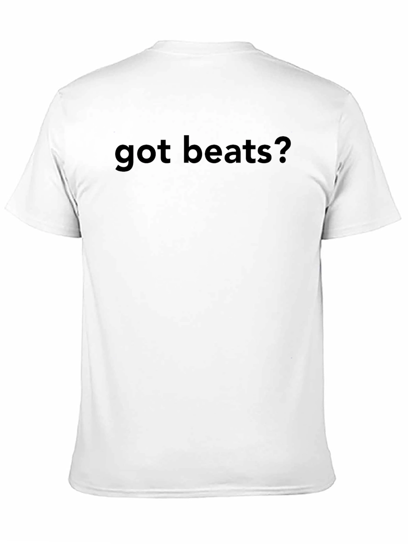 Got Beats? Black Graphic T-Shirt
