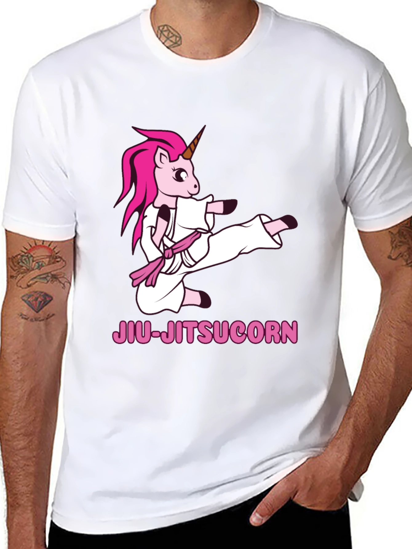 Jiu-Jitsucorn Black T-Shirt