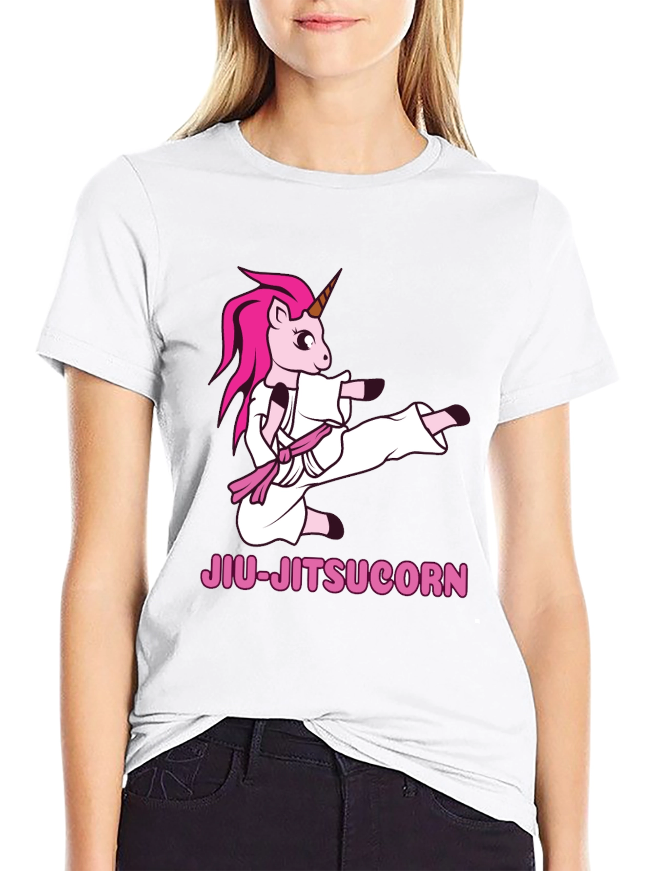 Jiu-Jitsucorn Black T-Shirt