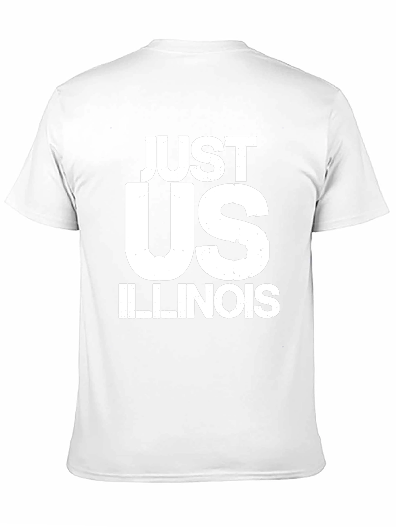 Just Us Illinois Graphic T-Shirt - Black