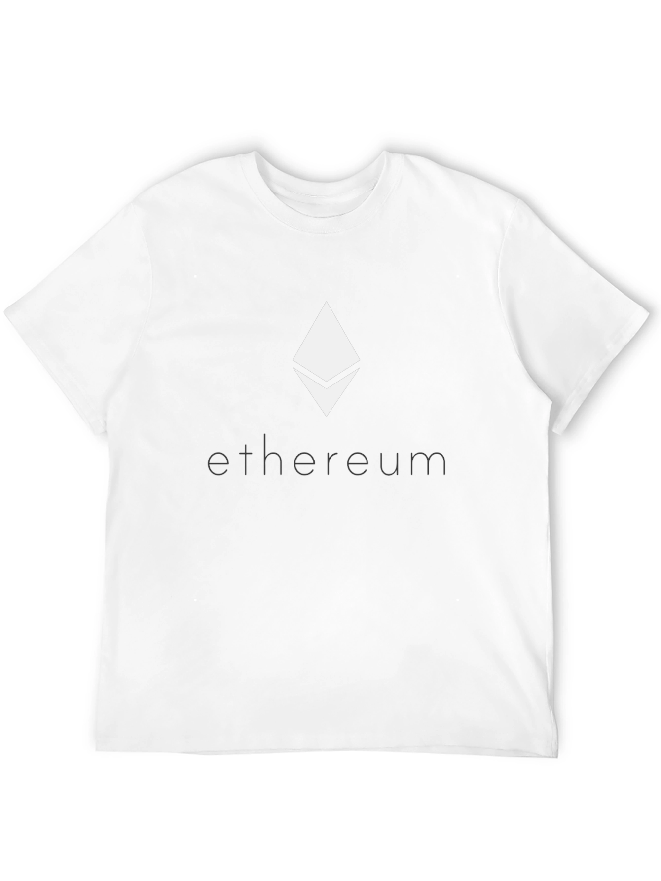 Ethereum Logo Graphic Tee - Crypto T-Shirt