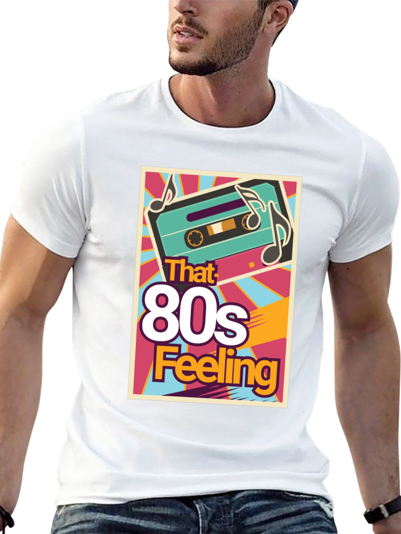 Retro 80s Feeling Graphic T-Shirt