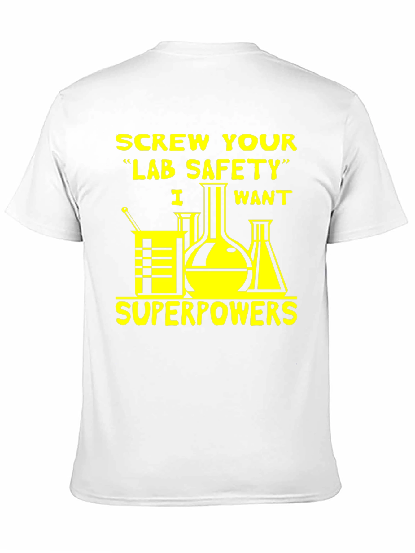Lab Safety Superpowers Graphic T-Shirt