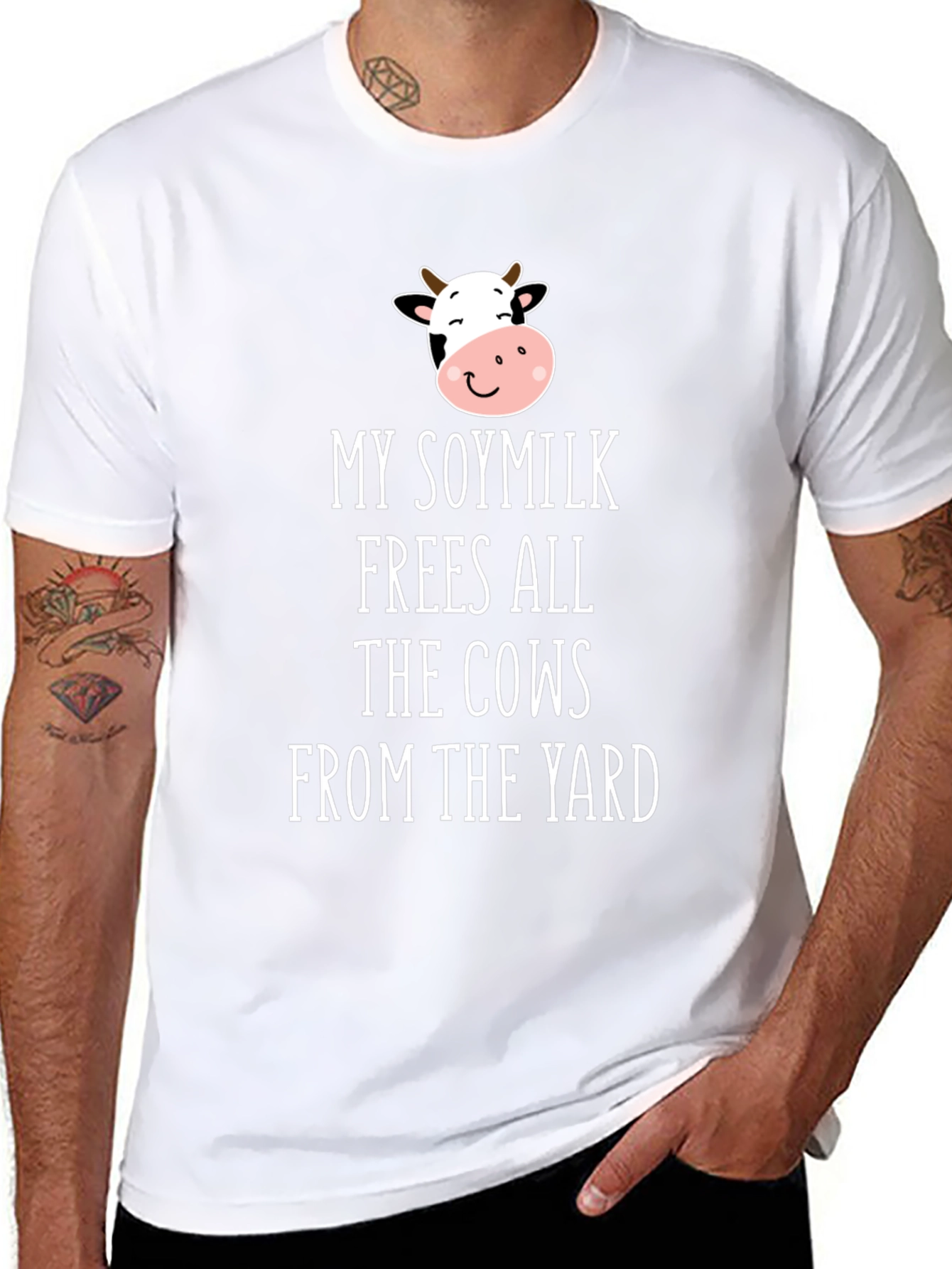 Soymilk Frees All The Cows T-Shirt