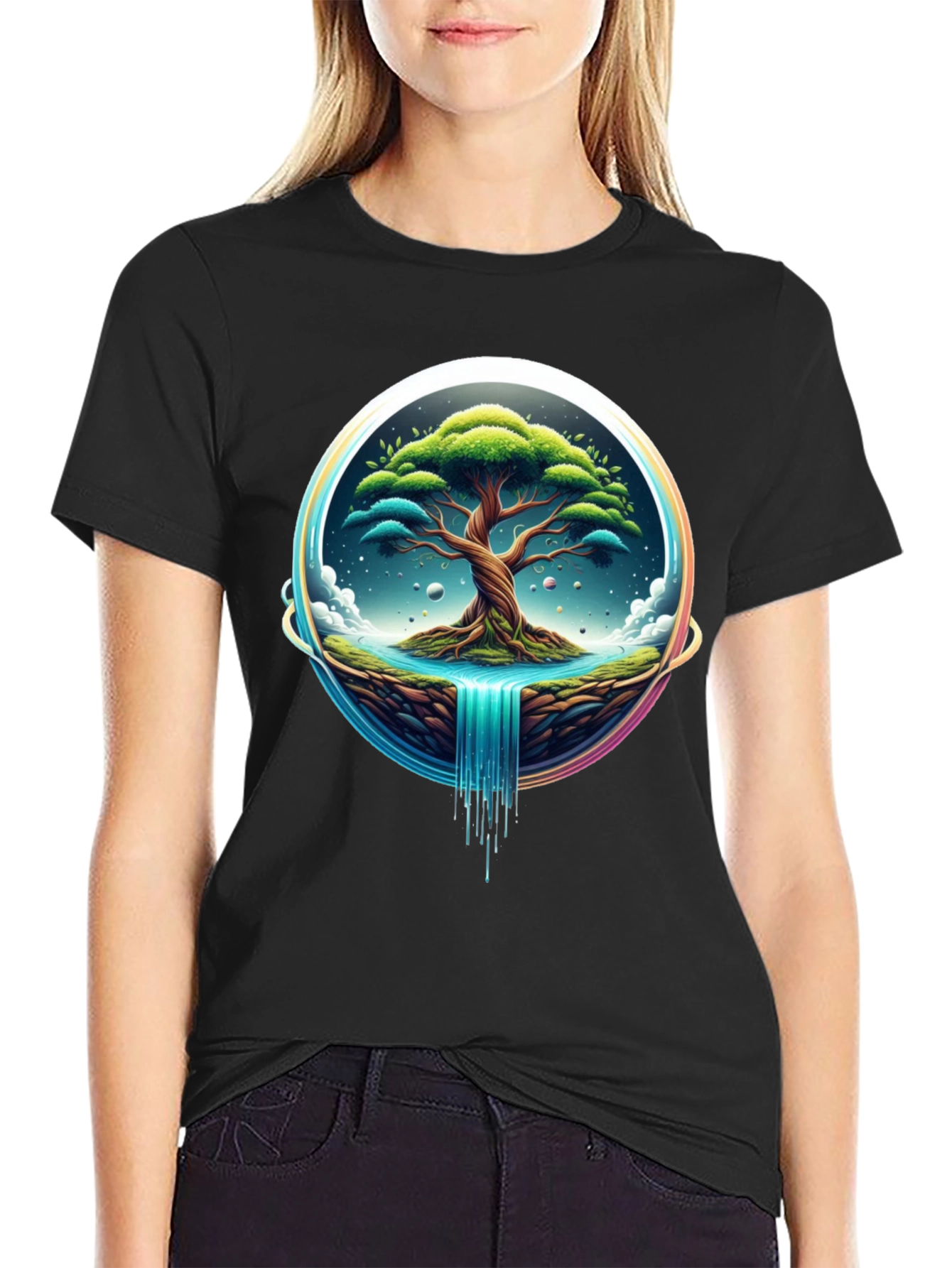 Natures Embrace: Tree Graphic T-Shirt