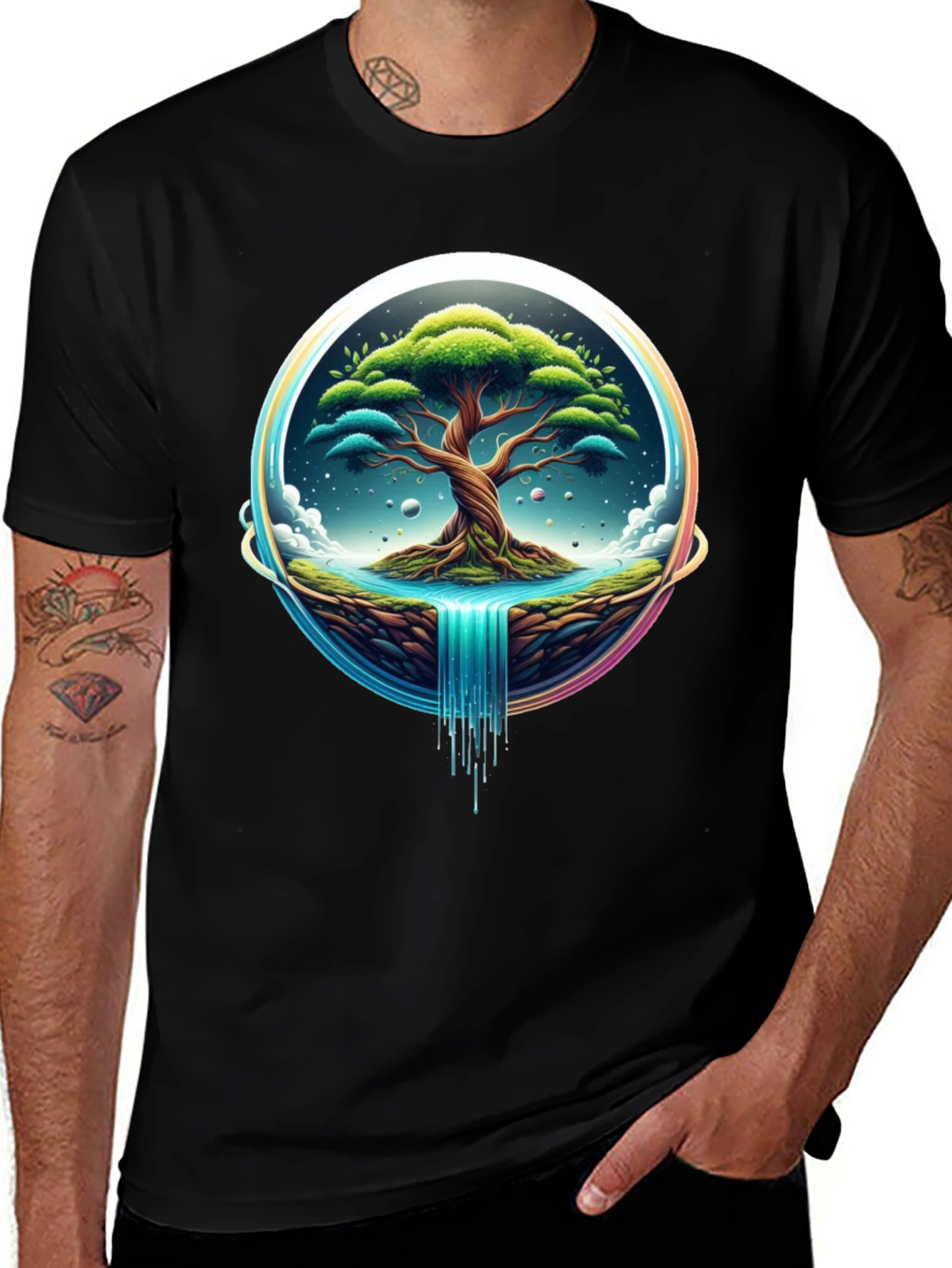 Natures Embrace: Tree Graphic T-Shirt
