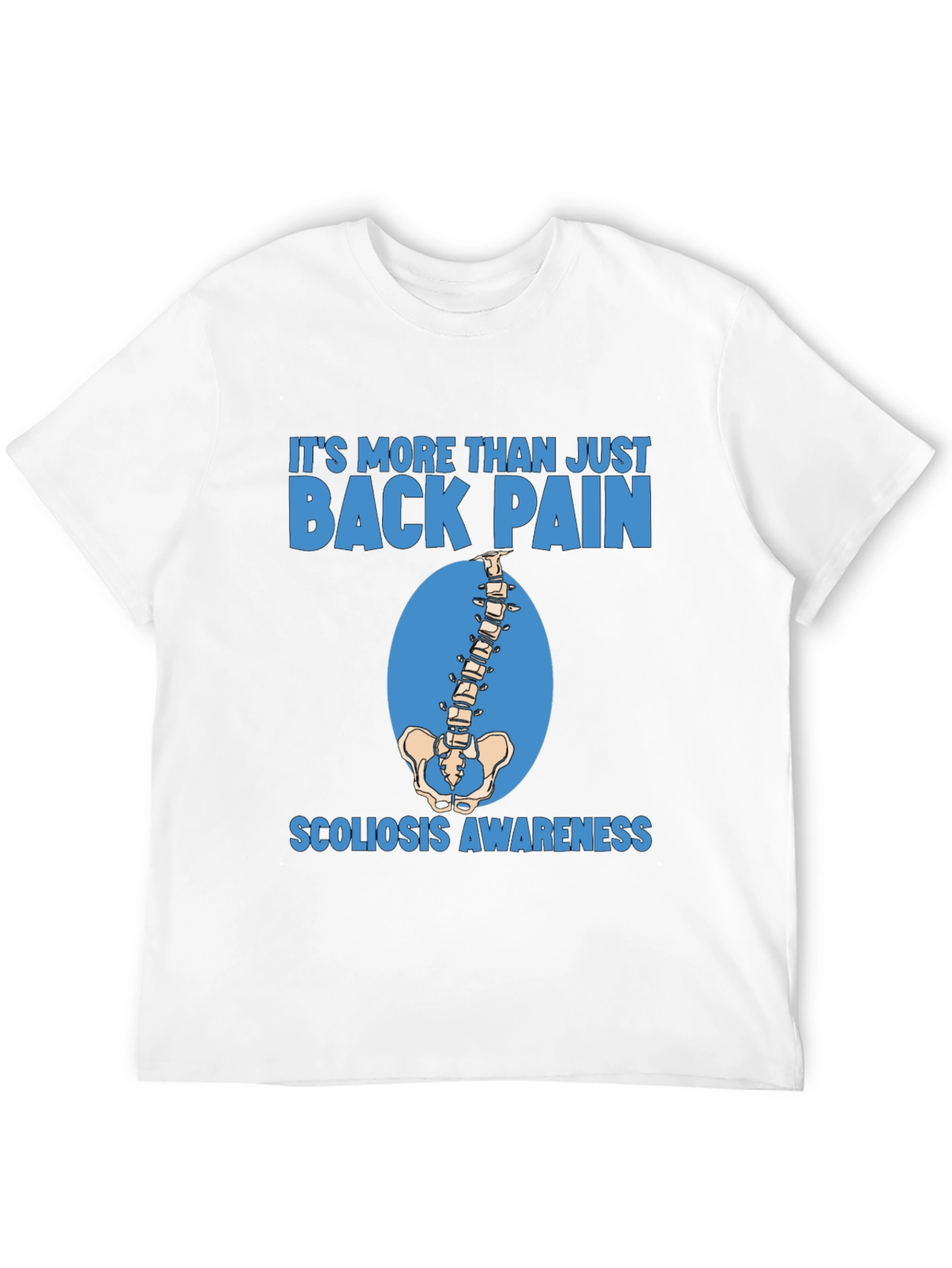 Scoliosis Awareness T-Shirt - More Than Back Pain