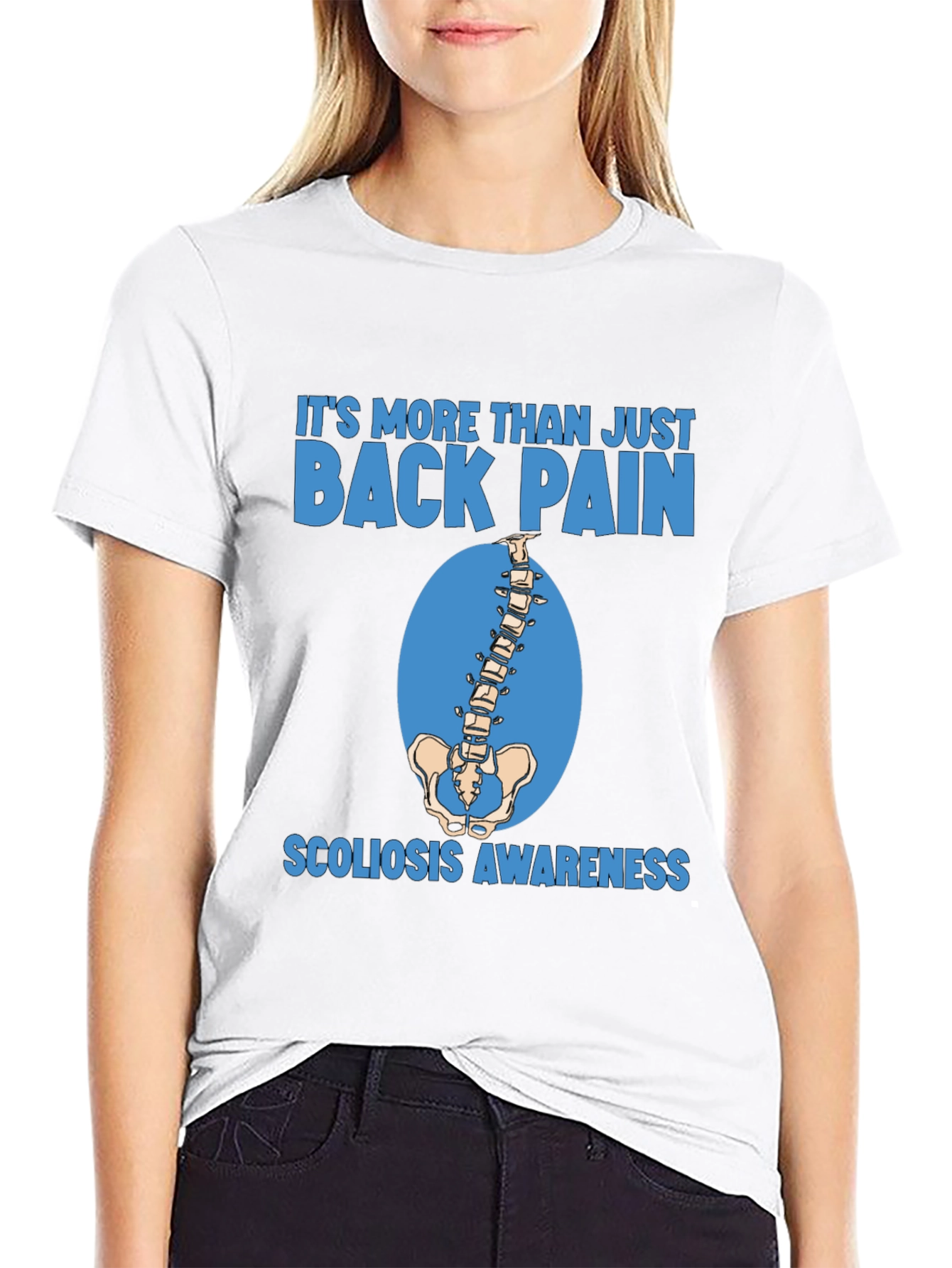 Scoliosis Awareness T-Shirt - More Than Back Pain
