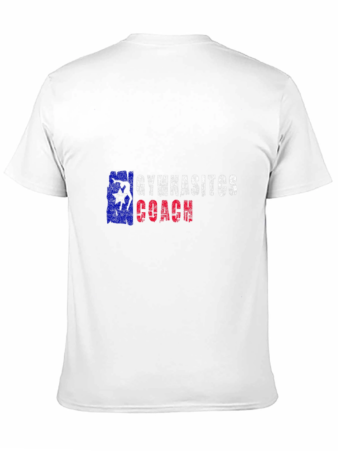 Gymnastics Coach Texas Flag T-Shirt