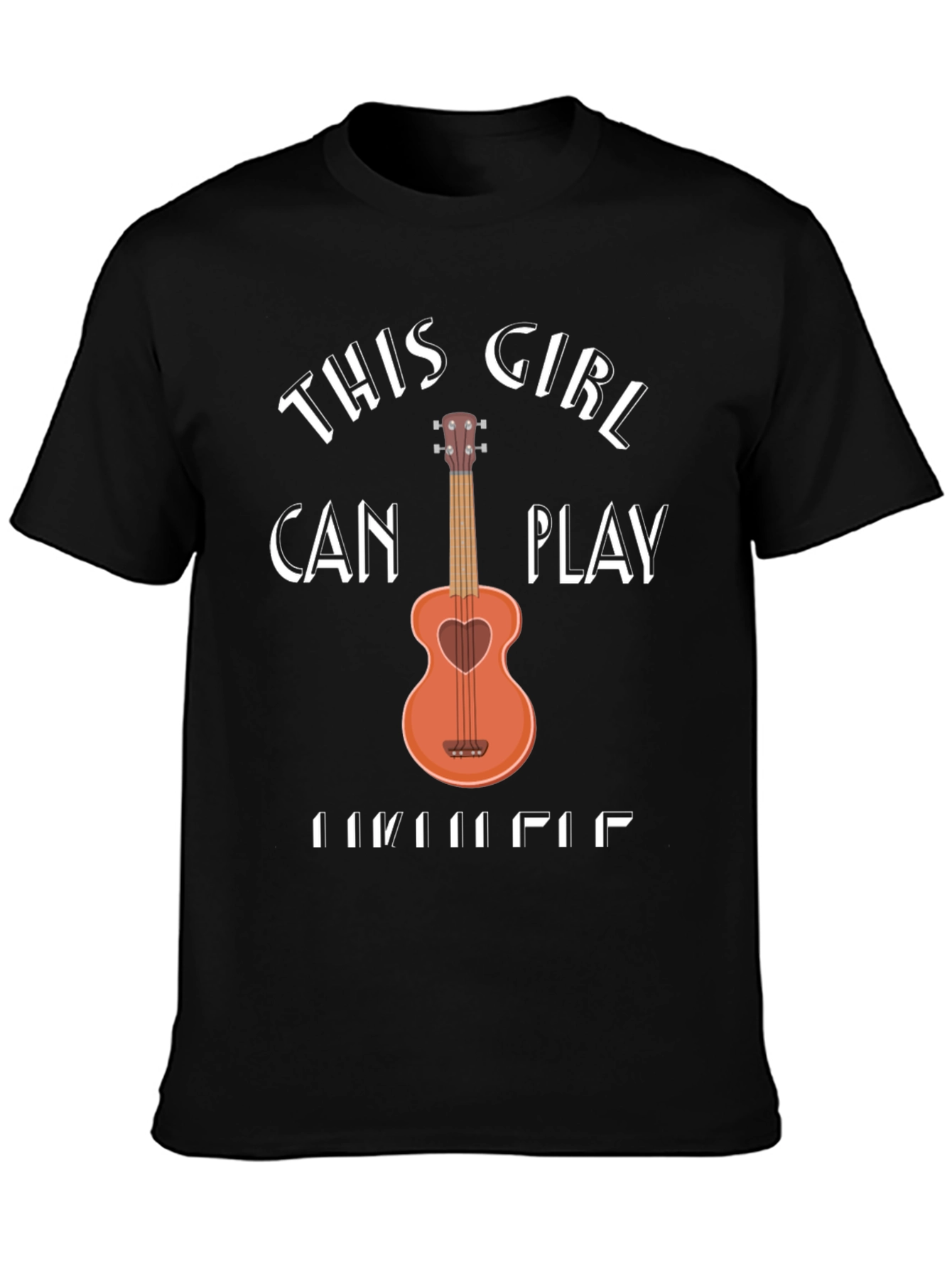 This Girl Can Play Ukulele T-Shirt