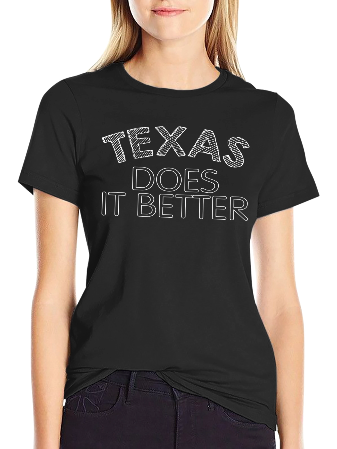 Texas Does It Better Graphic Tee